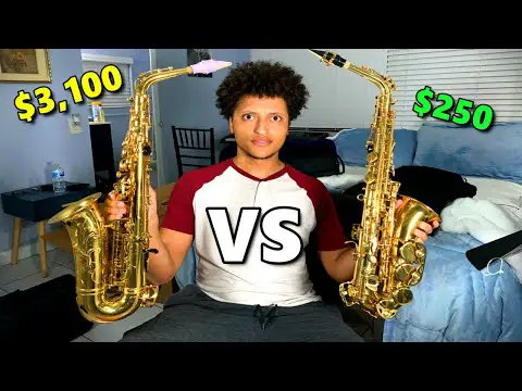 $250 Saxophone vs $3,100 Saxophone