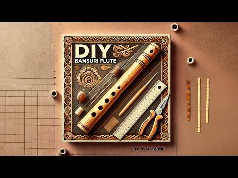 How to Make a DIY Bansuri Bamboo Flute from Scratch: Step-by-Step Guide