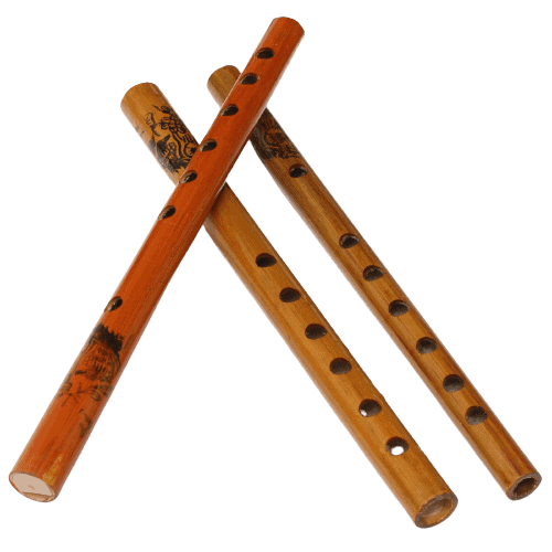 3 Bamboo Flutes