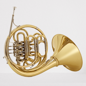 A Paxman Series 4 Double French Horn