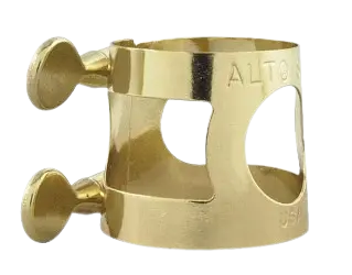 An alto sax ligature