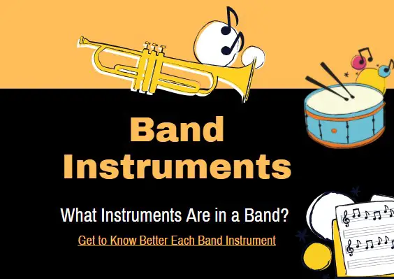 Band Instruments Banner