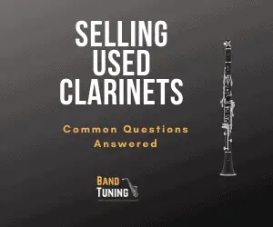 Banner - Selling Used Clarinets