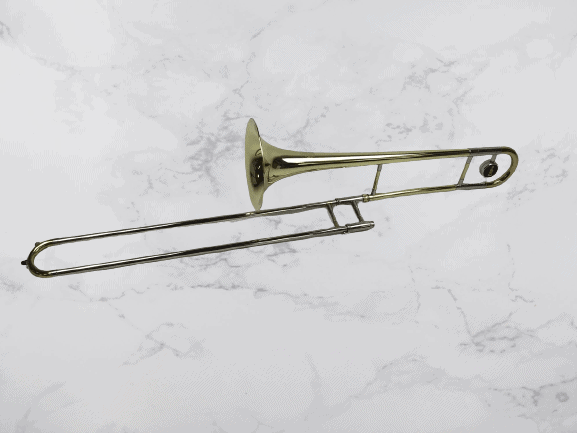 a Dillon Music Student Trombone