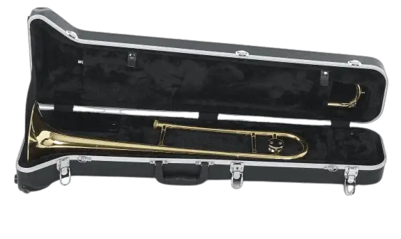 Gator Trombone Case With an Instrument Inside