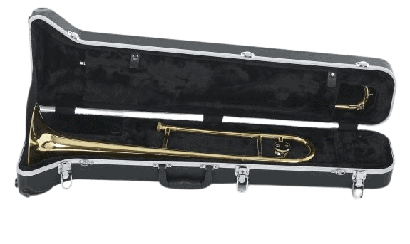 Gator Trombone Case With an Instrument Inside