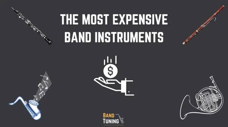 the four most expensive band instruments