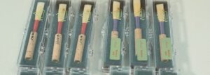 Six oboe hand-manufactured reeds