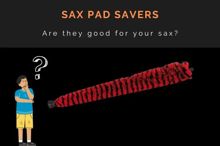 Sax pad saver guide