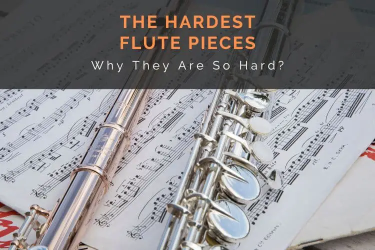 two flutes on a music sheet