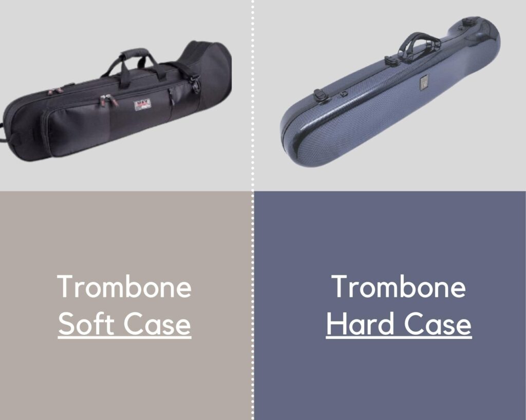 Trombone Soft and Hard Case