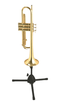 a trumpet stand