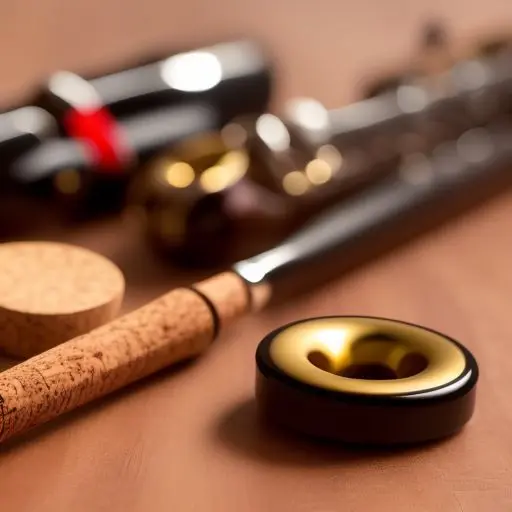 different basic saxophone care tools