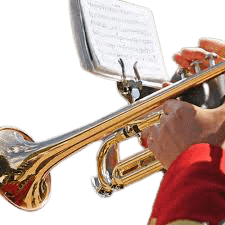 trumpet marching music stand